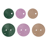 Registro circular 6 in. cuerpo negro y tapa verde
