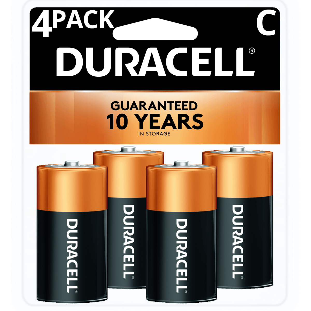 DURACELL - Pilas C alcalinas, baterías C de larga duración 1.5V, paquete  con 2 pilas : : Electrónicos